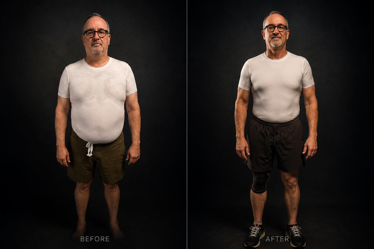 Ed — 40 lbs lost in 12 months with Maggione Fit